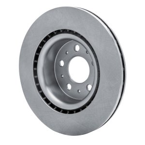 Tesla Model 3 Brake Rotor (1) - Front - R1 Concepts - Plain - `17-`25